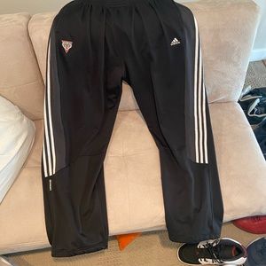 Actual game worn sweatpants for the Bucks